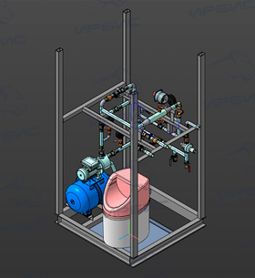 Узел водоподготовки ИТП УВ-001
